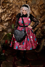 Load image into Gallery viewer, Grave Offerings Collection: Pinafore Dress- Magenta