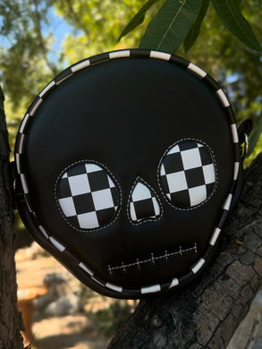 Handcrafted Mini Skull crossbody