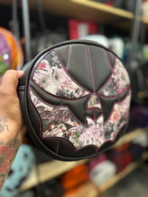Load image into Gallery viewer, Hand Crafted Bat Mouth: Black  and vintage Floral
