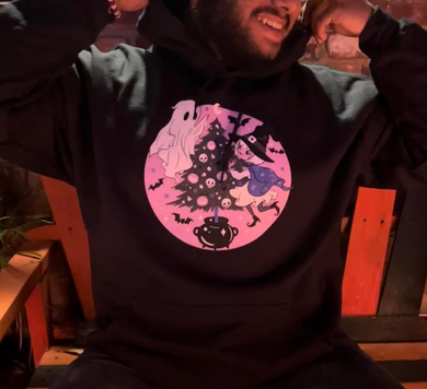Hexmas for the Holidays Pull over Hoodie