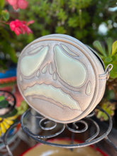Load image into Gallery viewer, Hand Crafted : SMALL Jack&#39;s Lament Face White Glitter and glow in the dark