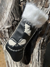 Load image into Gallery viewer, Creepmas Stocking Bundle: White Glitter Jack Stocking