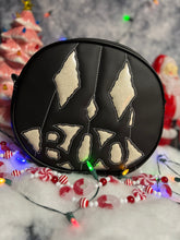 Load image into Gallery viewer, Handcrafted - BOO! Face Black and white glitter