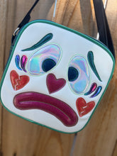 Load image into Gallery viewer, Handcrafted Double sided Square Clown Rainbow -Pre Order