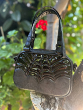 Load image into Gallery viewer, Handcrafted Mini Onyx Web handbag