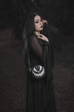Pumpkin Kult: Bad Baby- Black and White Glitter Pumpkin Bag