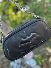 Load image into Gallery viewer, Handcrafted Ghouls Night Bag- Black