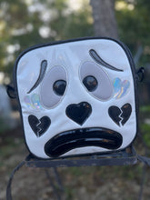 Load image into Gallery viewer, Handcrafted Double sided Square Clown Black and White -Pre Order