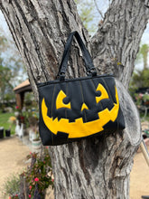 Load image into Gallery viewer, Summerween Tote bag Black and Yellow