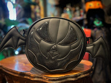 Load image into Gallery viewer, Handcrafted Small Bat mouth Black and glitter black with wings