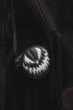 Pumpkin Kult: Bad Baby- Black and White Glitter Pumpkin Bag