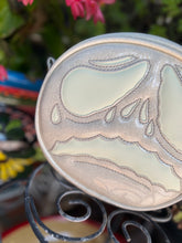 Load image into Gallery viewer, Hand Crafted : SMALL Jack&#39;s Lament Face White Glitter and glow in the dark