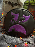Hand Crafted : Cry Baby/ Black and Purple Glitter