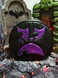 Hand Crafted : Cry Baby/ Black and Purple Glitter