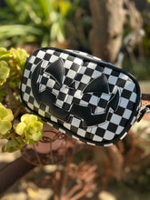 Load image into Gallery viewer, Handcrafted Belt bag : Black and White Checkered