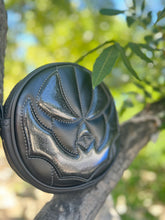 Load image into Gallery viewer, Handcrafted Small Bat mouth Black and glitter black