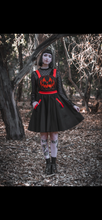 Load image into Gallery viewer, Stark Raving Pinafore Dress