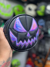 Load image into Gallery viewer, Hand Crafted : SMALL Black and iridescent Purple