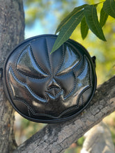 Load image into Gallery viewer, Handcrafted Small Bat mouth Black and glitter black