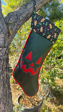 Load image into Gallery viewer, Creepmas Stockings with goodies : Red and Green Happy