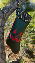 Load image into Gallery viewer, Creepmas Stockings with goodies : Red and Green Happy