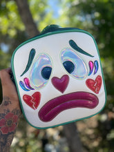 Load image into Gallery viewer, Handcrafted Double sided Square Clown Rainbow -Pre Order
