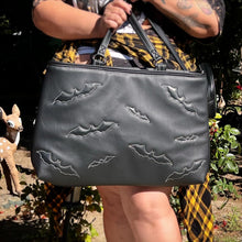 Load image into Gallery viewer, Summerween Spider web Tote bag