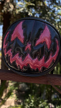Load image into Gallery viewer, Handcrafted Stark Raving Bag: Glitter Black &amp; hot pink Glitter