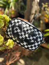 Load image into Gallery viewer, Handcrafted Belt bag : Black and White Checkered