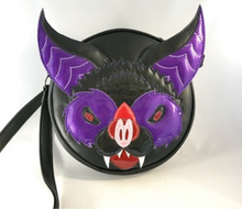 Load image into Gallery viewer, Handcrafted Bat Face Bag