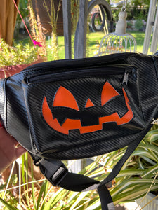 Handcrafted deluxe large pumpkin Fanny pack