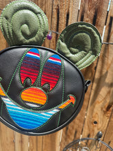 Load image into Gallery viewer, Handcrafted Small Mouse Black and Serape