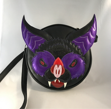 Load image into Gallery viewer, Handcrafted Bat Face Bag
