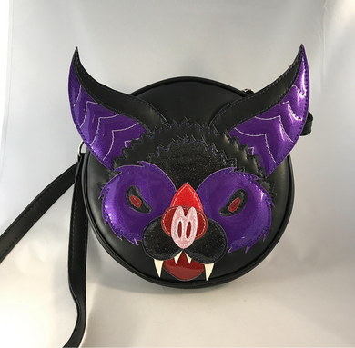 Handcrafted Bat Face Bag