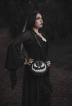 Pumpkin Kult : Small Crypt crossbody bag black and light grey