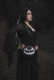 Pumpkin Kult : Small Crypt crossbody bag black and light grey