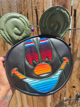 Load image into Gallery viewer, Handcrafted Small Mouse Black and Serape