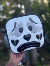Load image into Gallery viewer, Handcrafted Double sided Square Clown Black and White -Pre Order