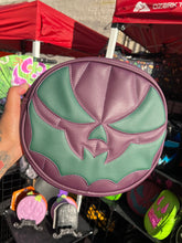 Load image into Gallery viewer, Hand Crafted- Bat Mouth Eggplant with dark Green