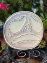Load image into Gallery viewer, Hand Crafted : SMALL Jack&#39;s Lament Face White Glitter and glow in the dark