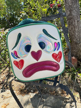 Load image into Gallery viewer, Handcrafted Double sided Square Clown Rainbow -Pre Order