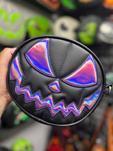 Load image into Gallery viewer, Hand Crafted : SMALL Black and iridescent Purple