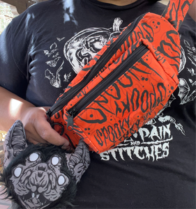 Handcrafted Spooky Fanny pack