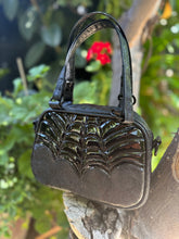 Load image into Gallery viewer, Handcrafted Mini Onyx Web handbag
