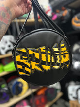 Load image into Gallery viewer, Hand Crafted : Bruja Handbag Black and Tiger print