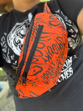 Handcrafted Spooky Fanny pack