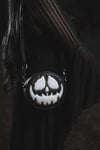 Pumpkin Kult: Bad Baby- Black and White Glitter Pumpkin Bag