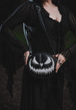 Pumpkin Kult : Small Crypt crossbody bag black and light grey