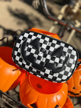 Load image into Gallery viewer, Handcrafted Belt bag : Black and White Checkered