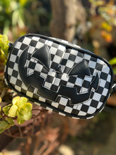 Load image into Gallery viewer, Handcrafted Belt bag : Black and White Checkered
